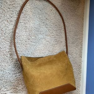 Zara suede & leather 2 bags in one